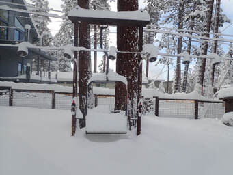 2022 - 2023 Tahoe snowfall broke records